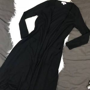 Lularoe black Sarah cardigan